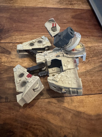 Star Wars Deluxe Transformers Millennium Falcon as shown PARTS ONLY