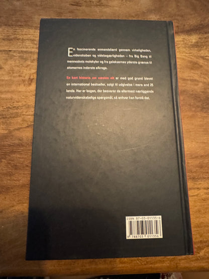 En kort historie om næsten alt Bill Bryson