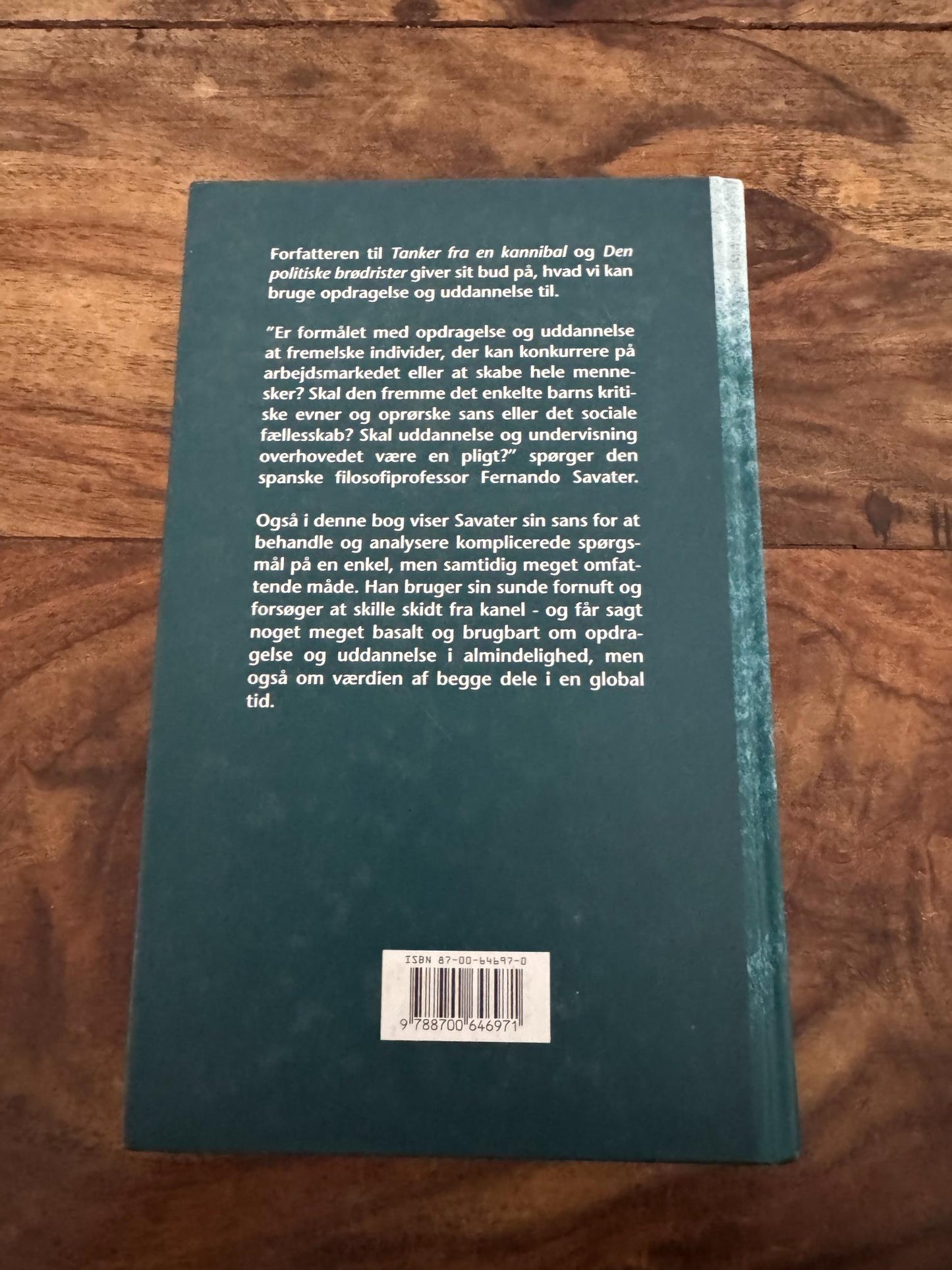 Mod til at opdrage Fernando Savater