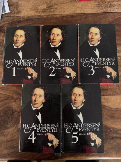 H.C. Andersen's Eventyr Bind 1 - 5