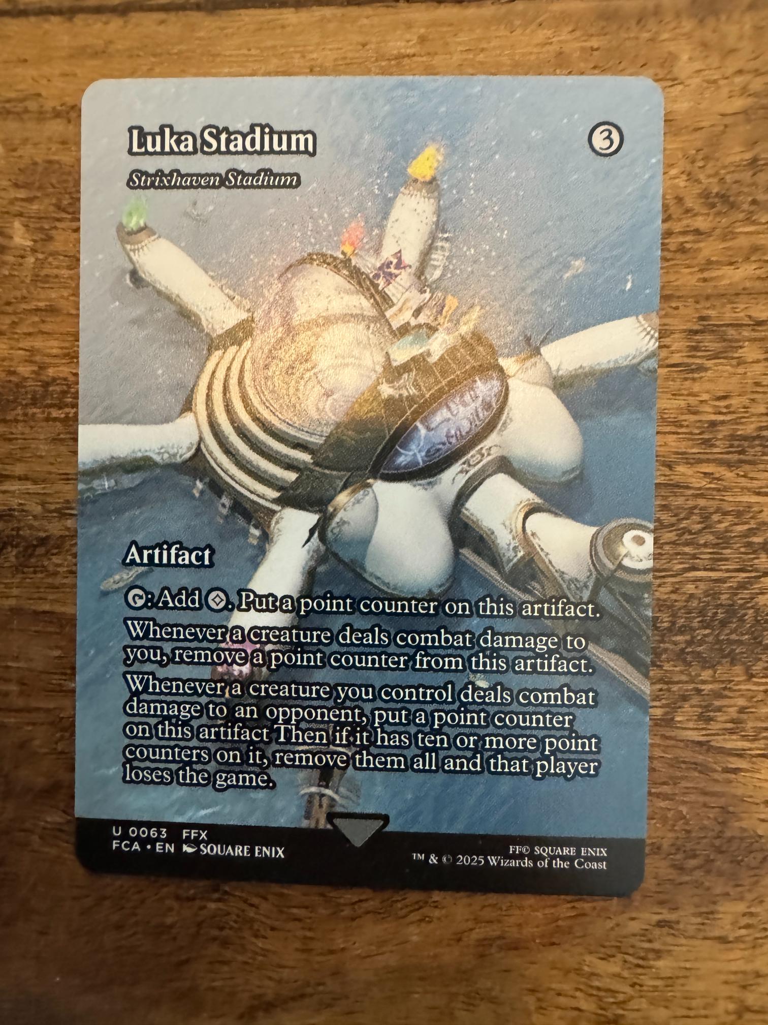 Magic The Gathering Luka Stadium 0063 Universes Beyond: Final Fantasy - AllRoleplaying.com