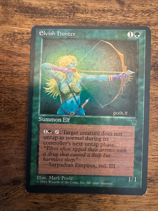 Magic The Gathering Elvish Hunter Fallen Empires - AllRoleplaying.com