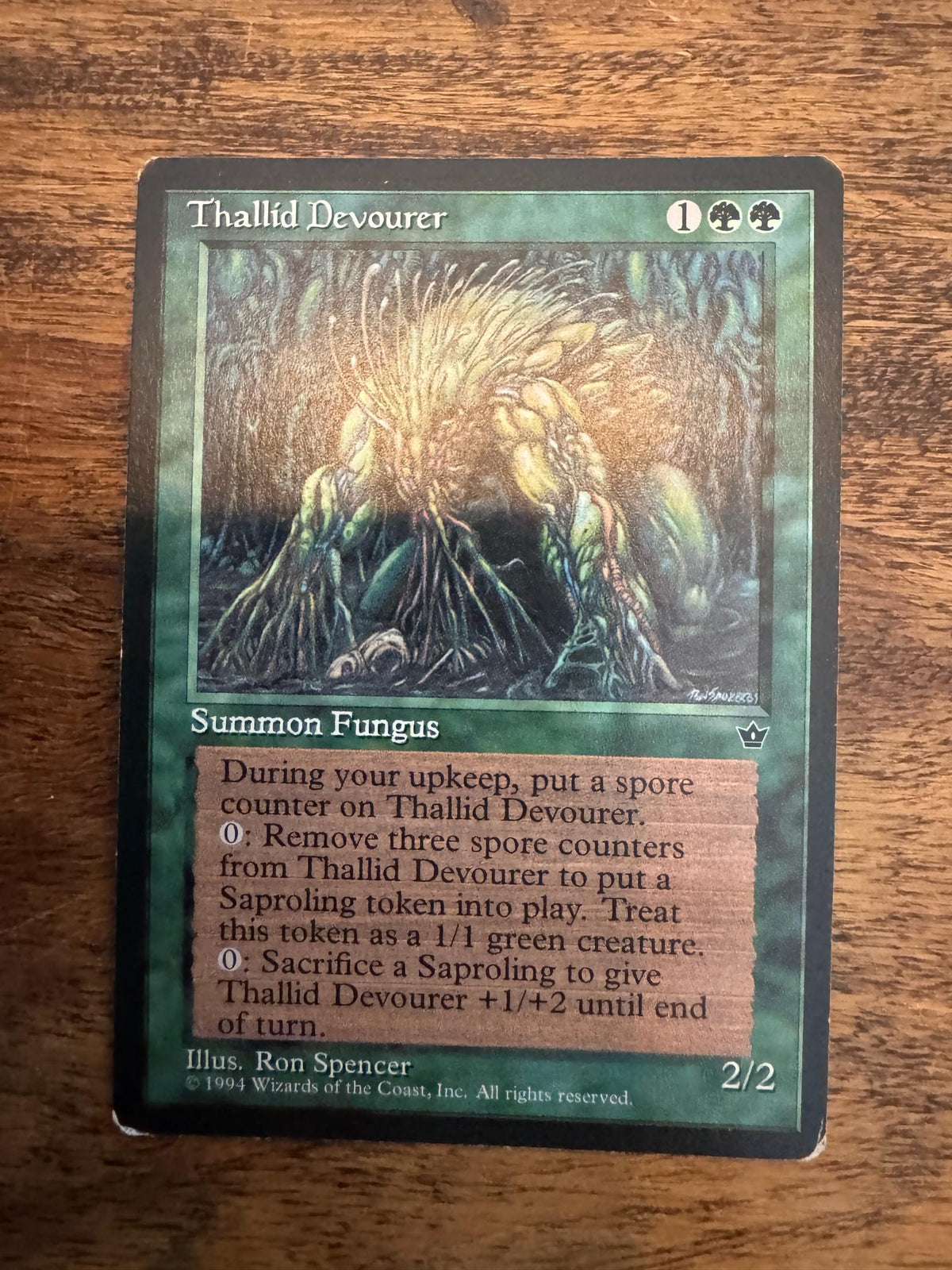 Magic The Gathering Thallid Devourer Fallen Empires