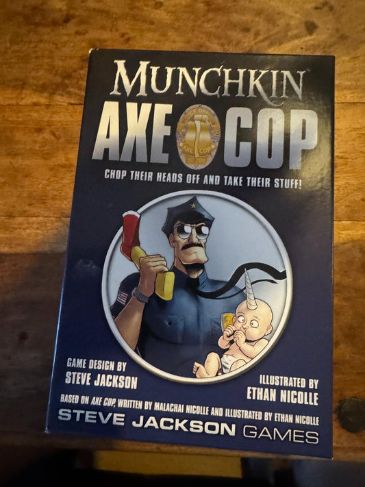 Munchkin Axe Cop Steve Jackson Games 2011