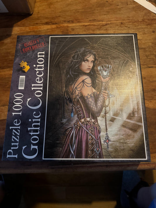 Jigsaw Puzzle Name of the Rose Gothic Collection Clementoni 1000 Piece