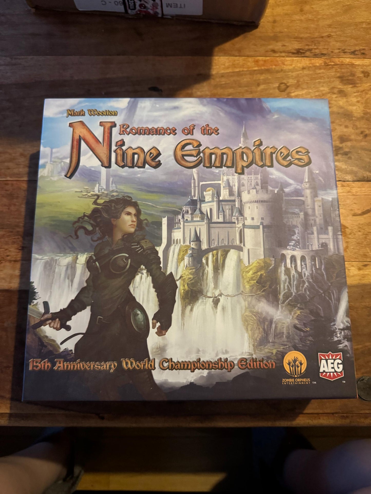 Romance of the Nine Empires NEW 15th Anniversary World Championship Ed. AEG