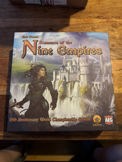 Romance of the Nine Empires NEW 15th Anniversary World Championship Ed. AEG