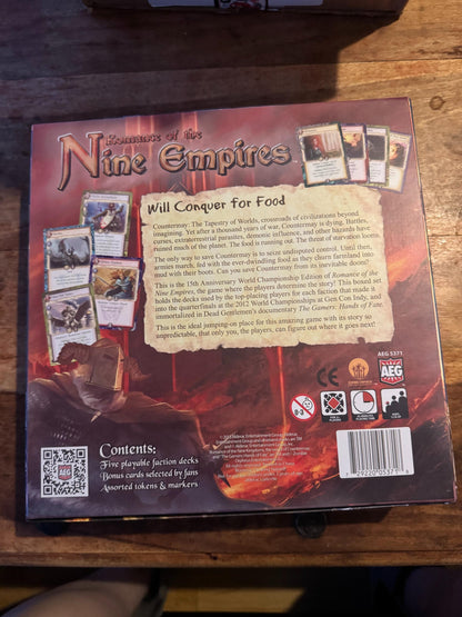 Romance of the Nine Empires NEW 15th Anniversary World Championship Ed. AEG