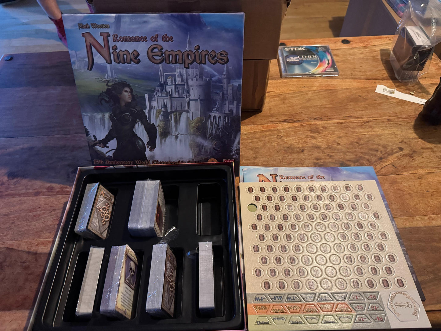 Romance of the Nine Empires NEW 15th Anniversary World Championship Ed. AEG