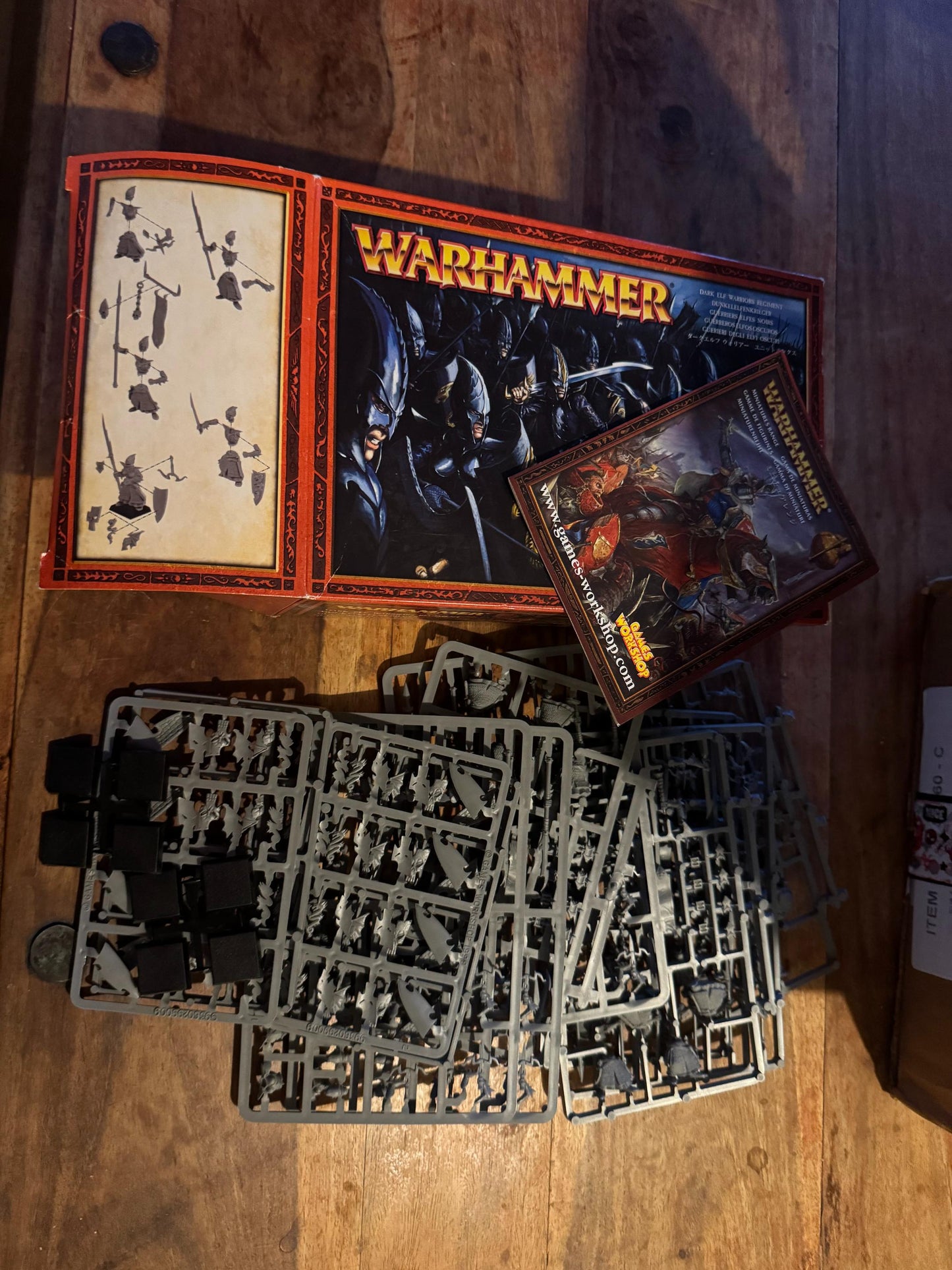 Warhammer Dark Elf Warriors Regiment Box Set Games Workshop