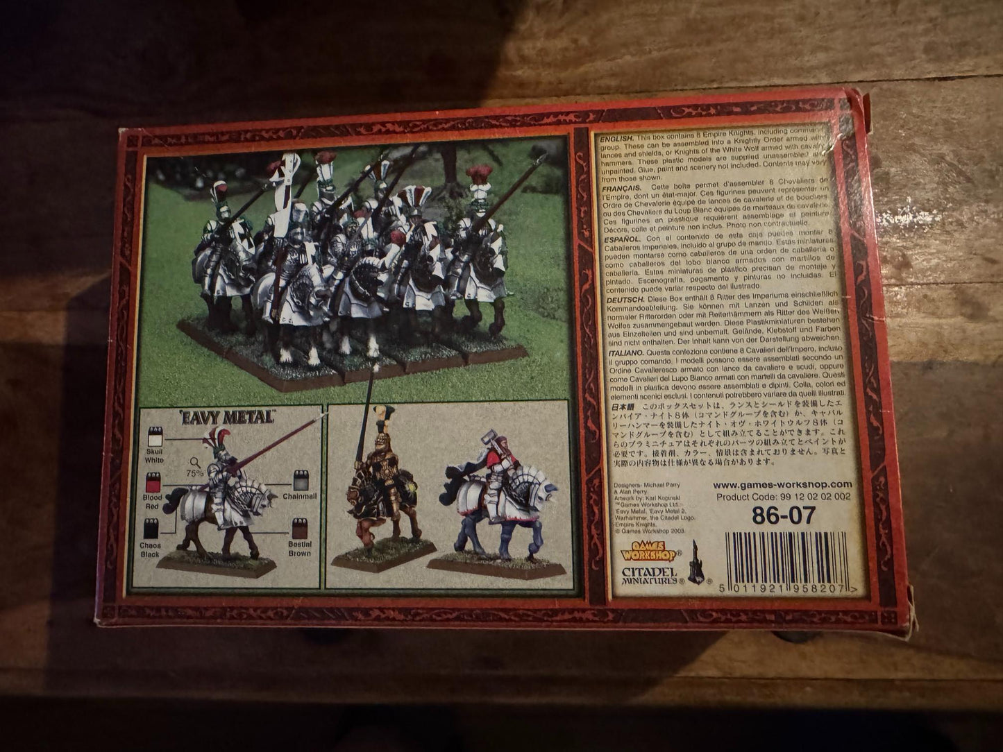 Warhammer Empire Knights Box Set Games Workshop