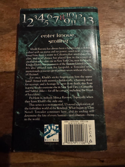 Vampire The Masquerade Clan Novel Ravnos #8 World of Darkness White Wolf 2000