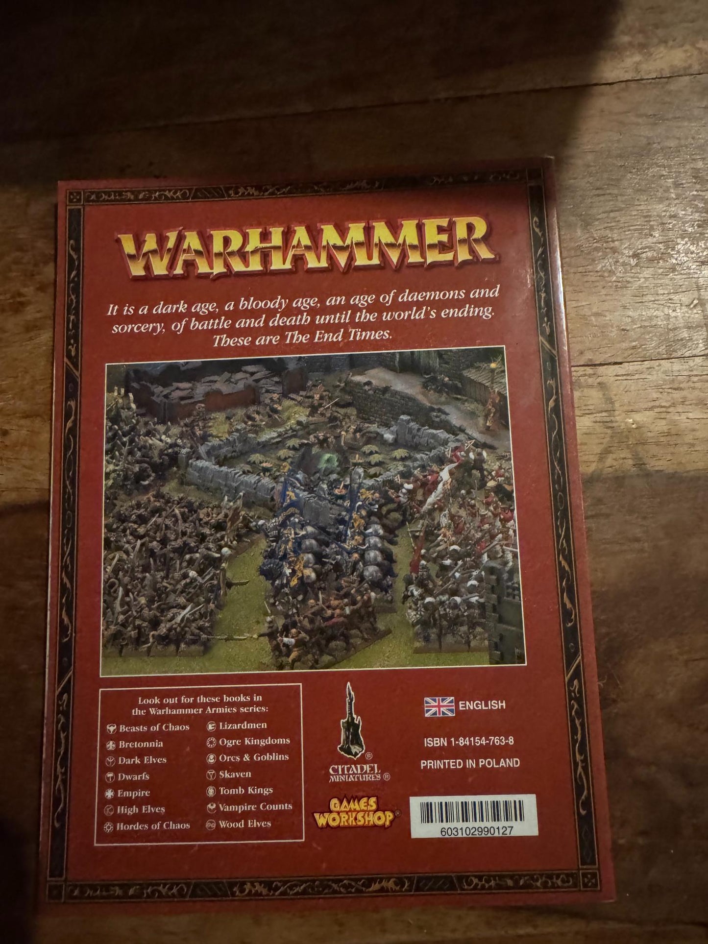Warhammer Fantasy Battle 7th Edition Core Rulebook Mini