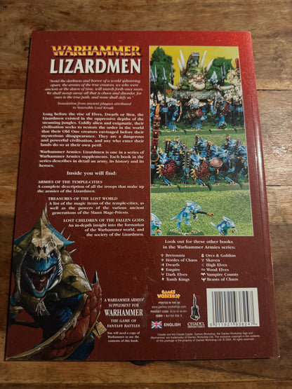 Warhammer Armies Lizardmen Games Workshop 2003