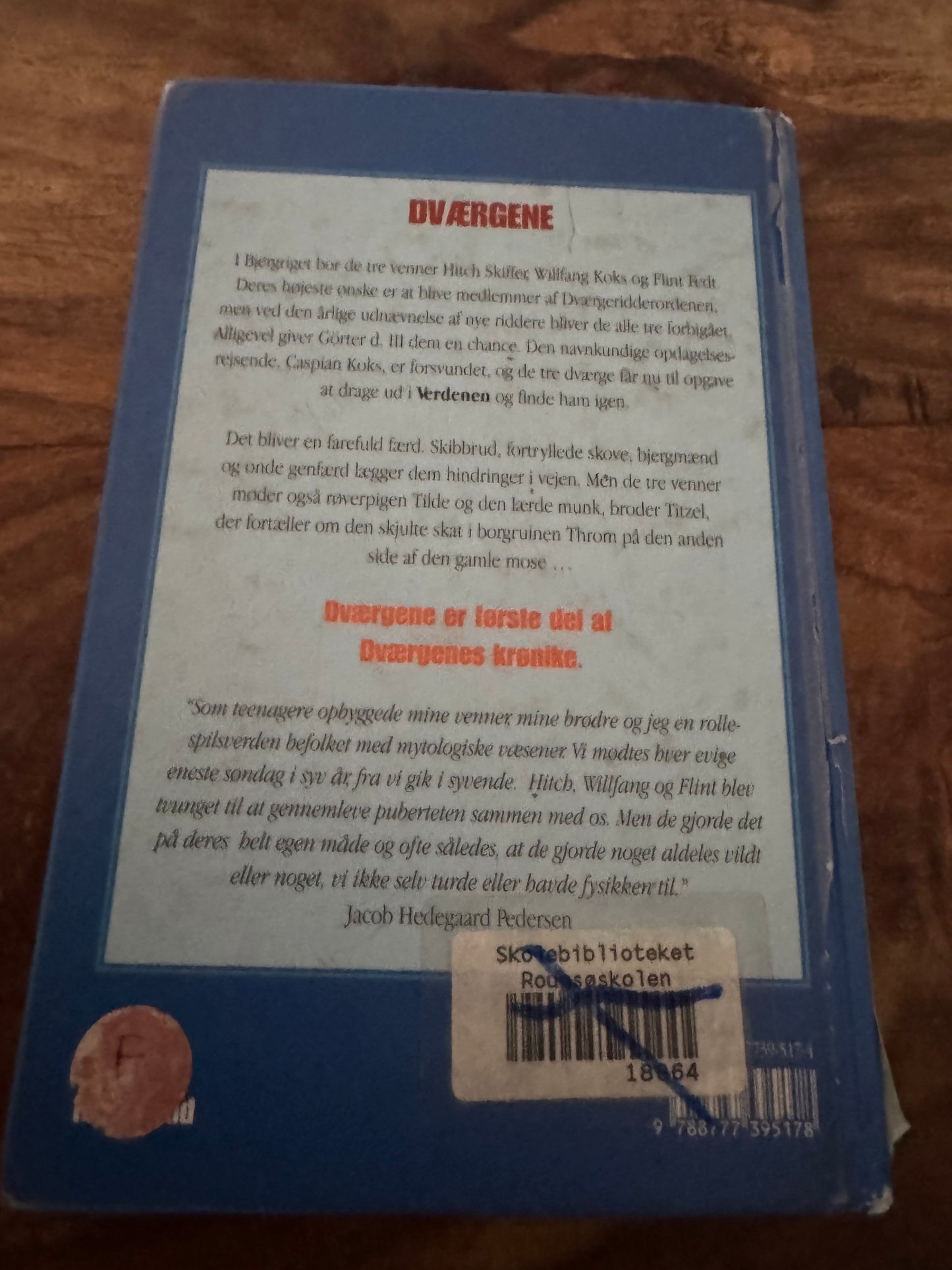 Dværgene Dværgenes krønike #1 Jacob Hedegaard Pedersen