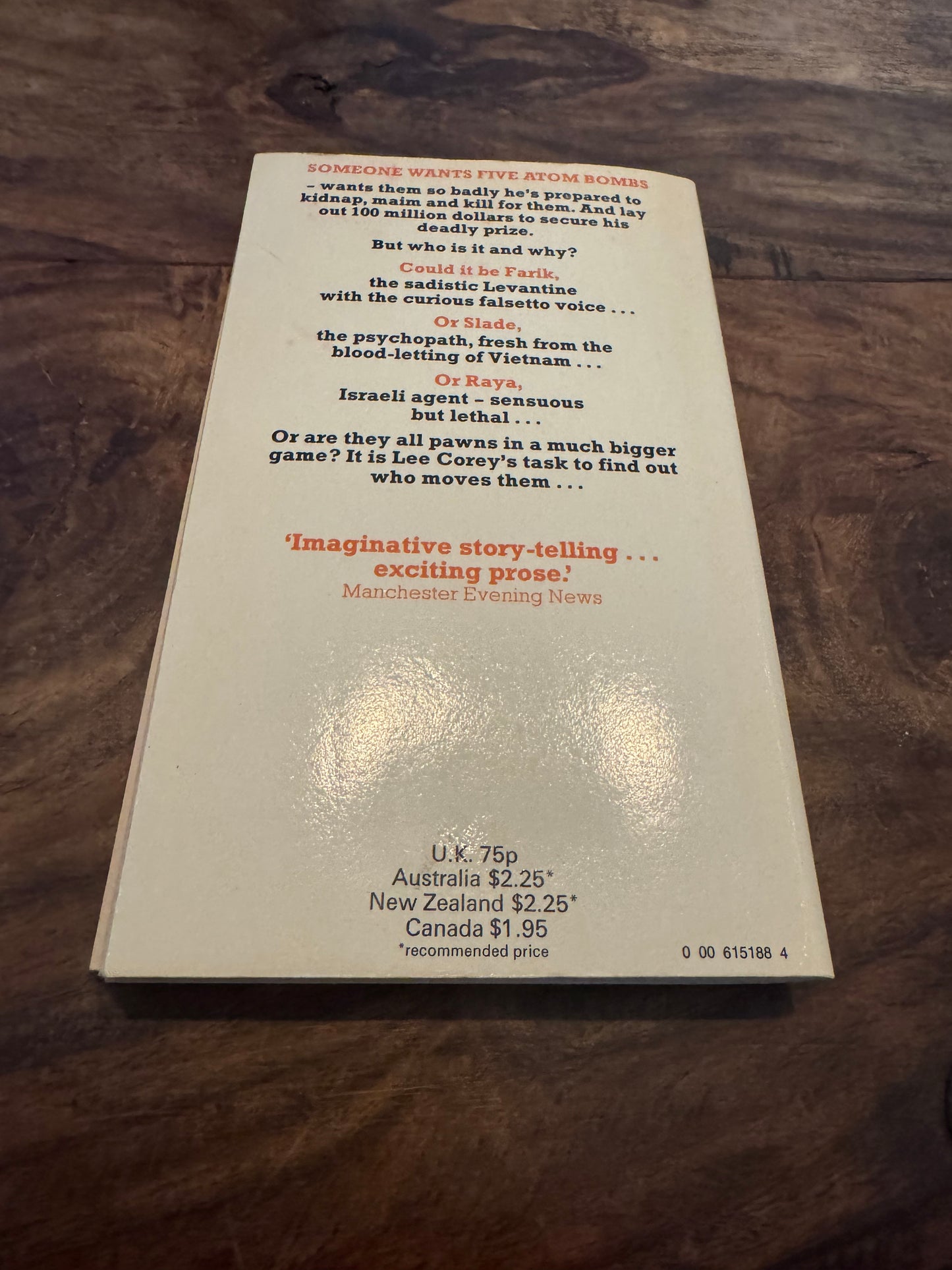 Doomsday Contract Tony Williamson 1978