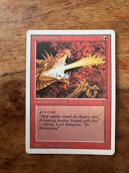 Magic The Gathering Firebreathing 3rd