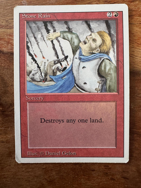 Magic The Gathering Stone Rain 3rd