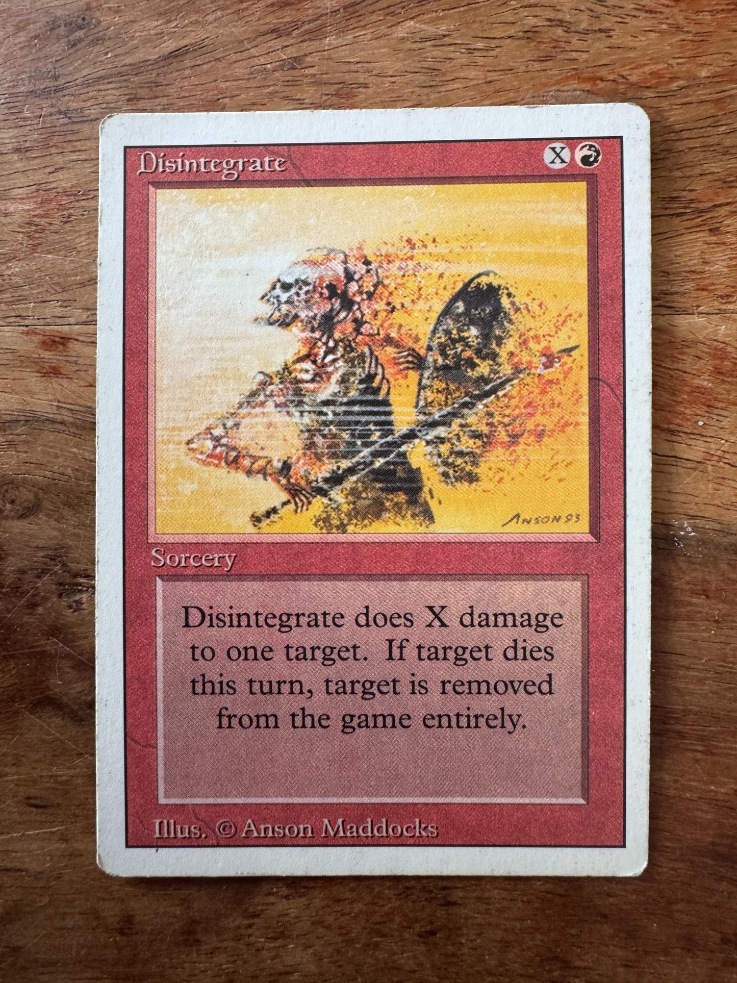 Magic The Gathering Disintegrate 3rd