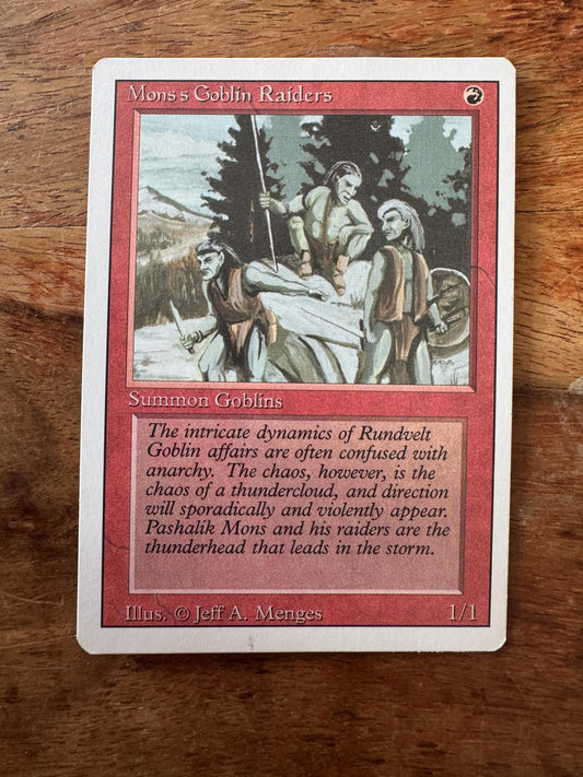 Magic The Gathering Mons's Goblin Raiders 3rd