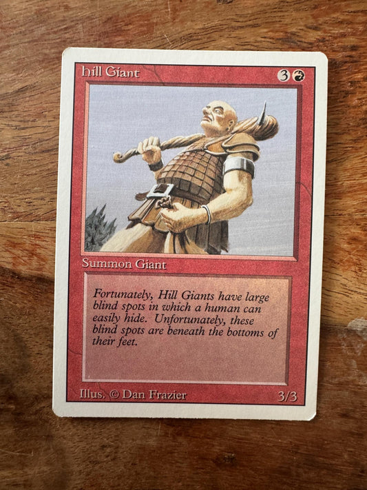 Magic The Gathering Hill Giant 3rd
