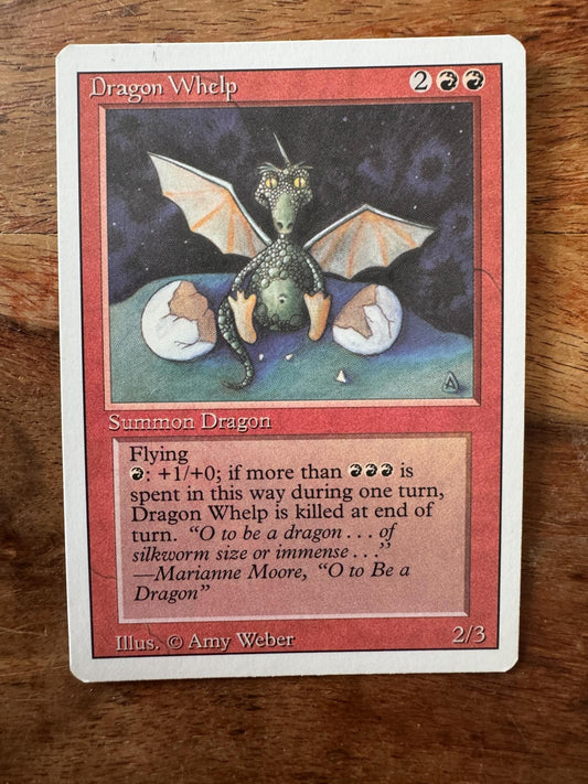 Magic The Gathering Dragon Whelp 3rd