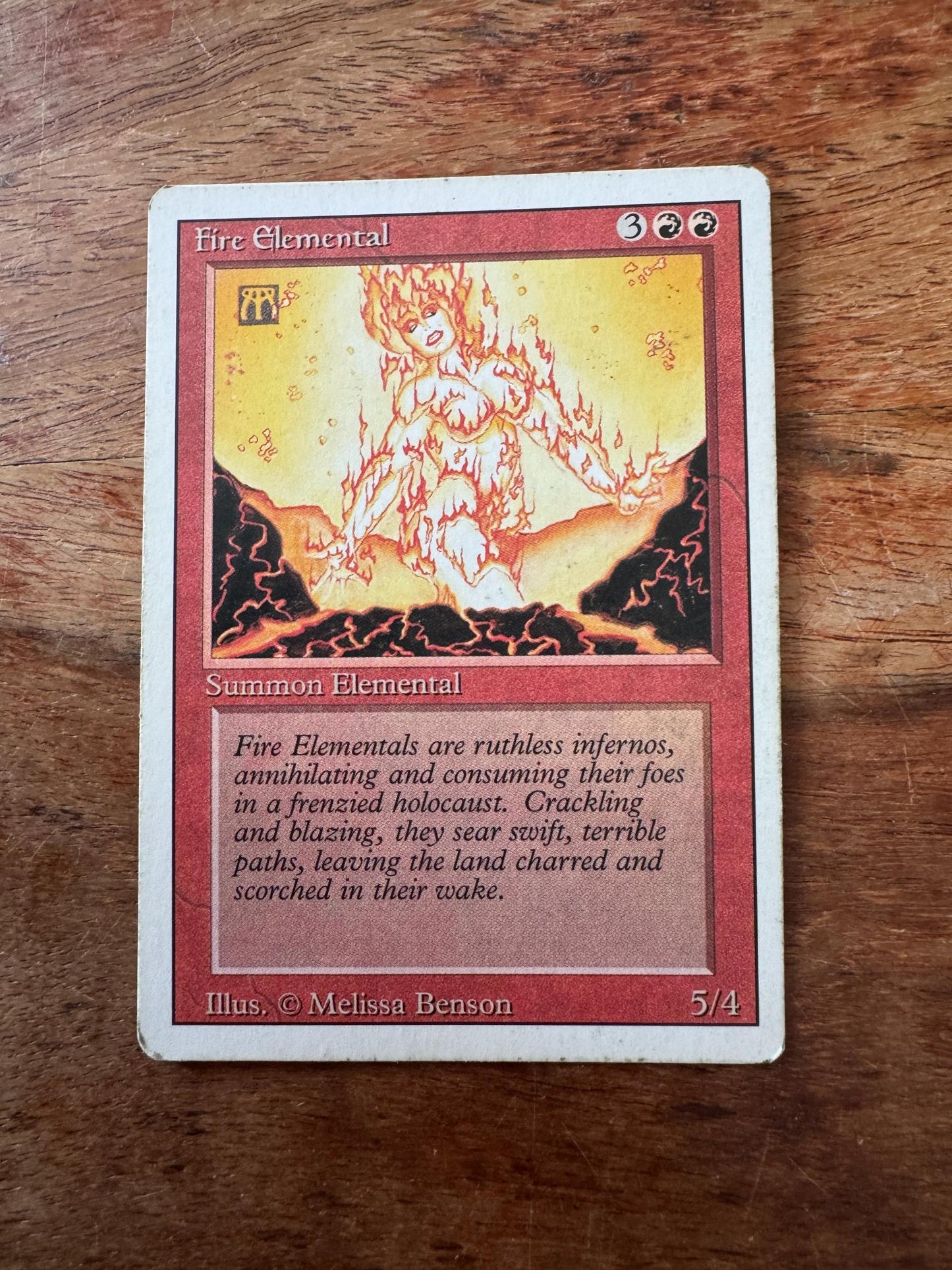 Magic The Gathering Fire Elemental 3rd