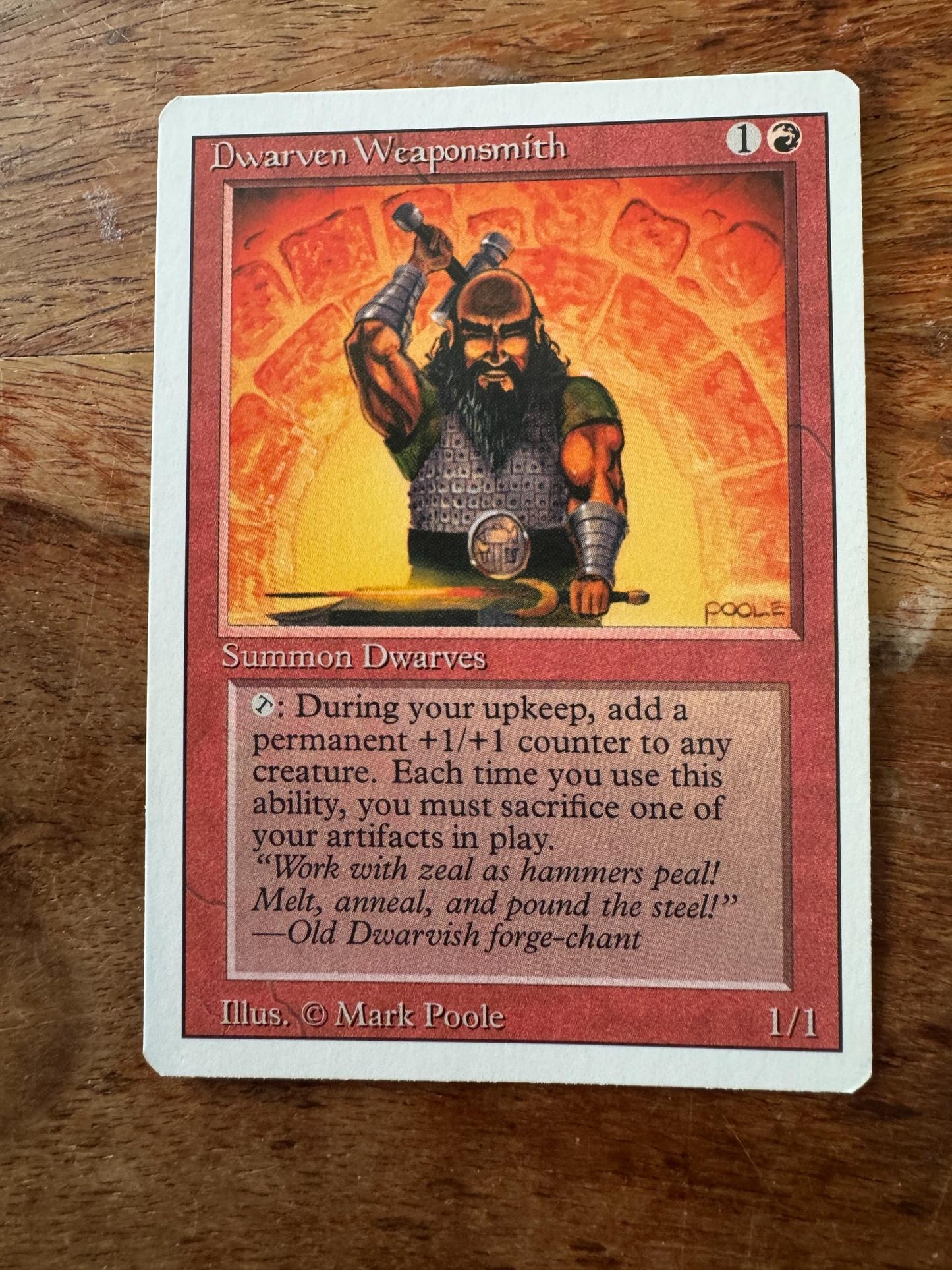 Magic The Gathering Dwarven Weaponsmith 3rd