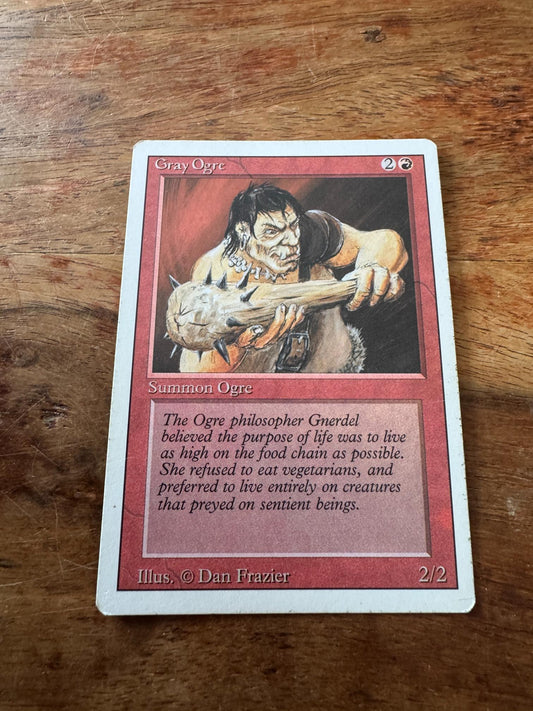 Magic The Gathering Gray Ogre 3rd