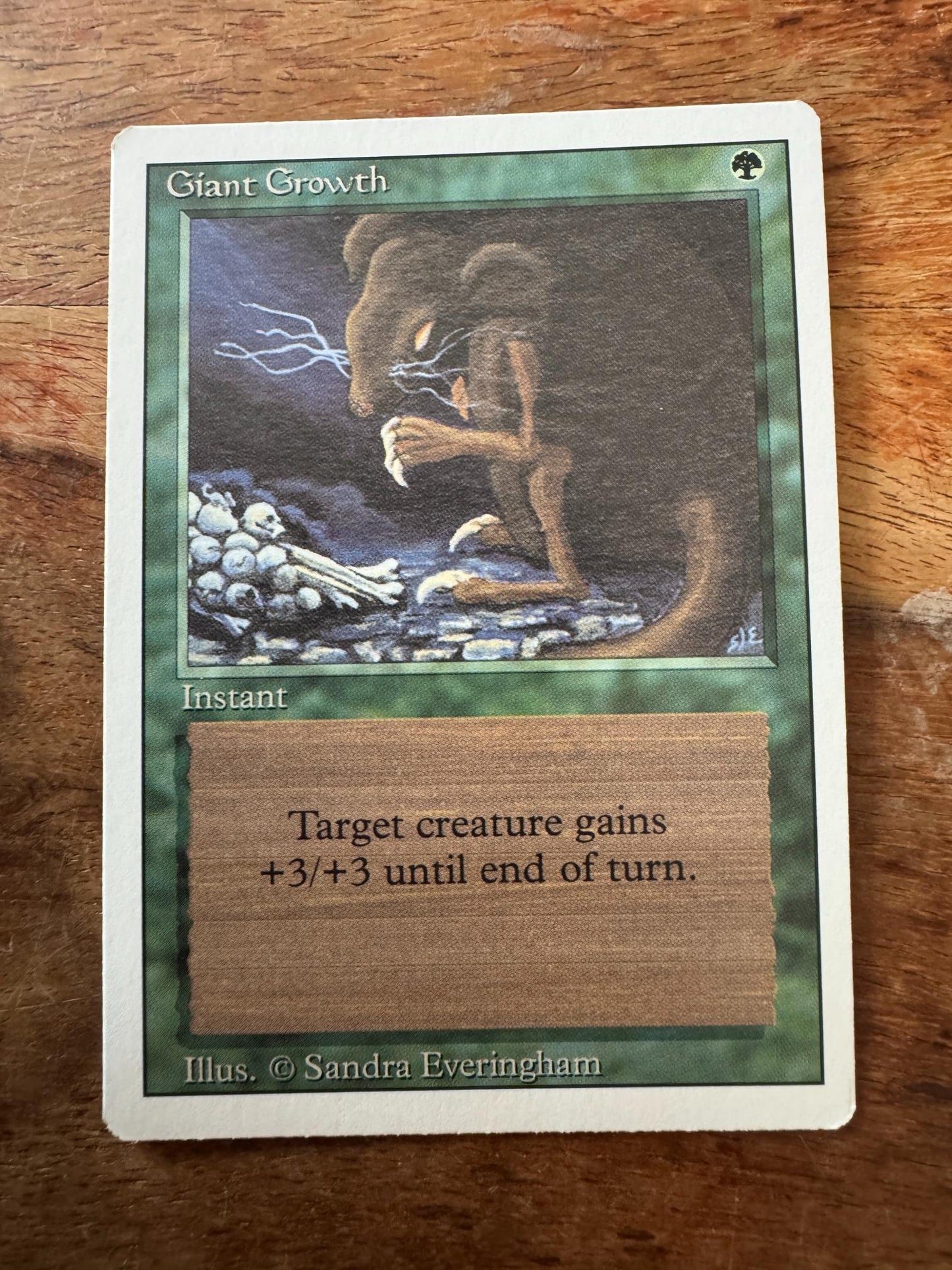 Magic The Gathering Giant Growth 3rd