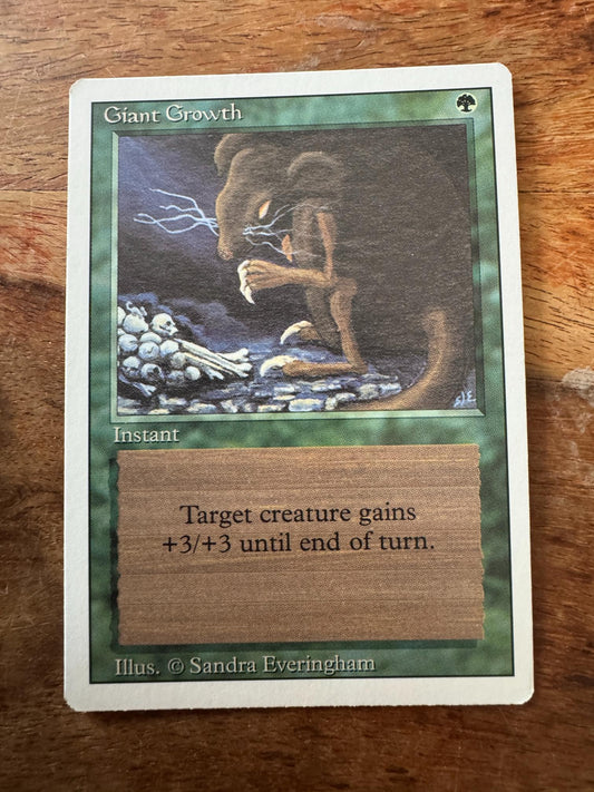 Magic The Gathering Giant Growth 3rd