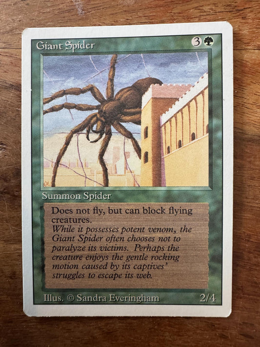 Magic The Gathering Giant Spider 3rd