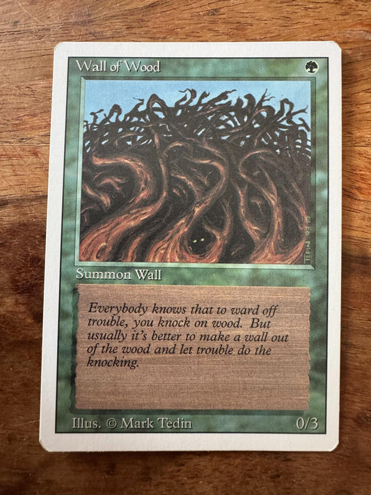Magic The Gathering Wall of Wood 3rd