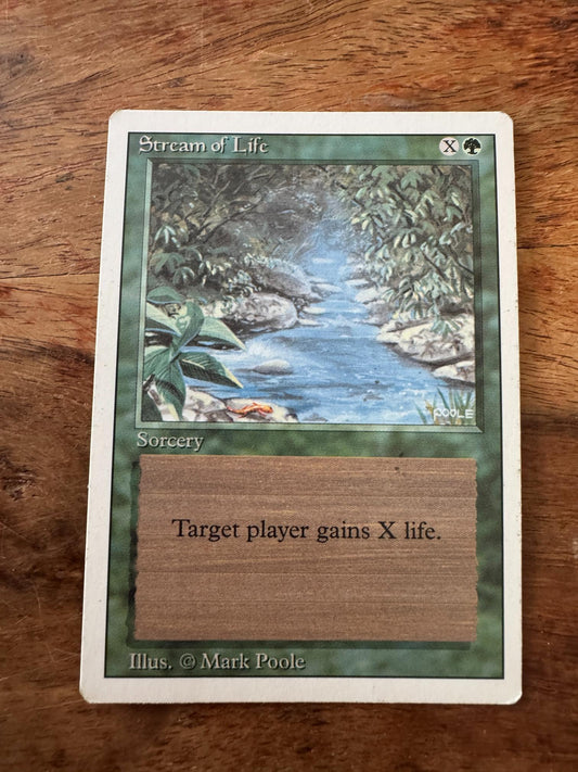 Magic The Gathering Stream of Life 3rd