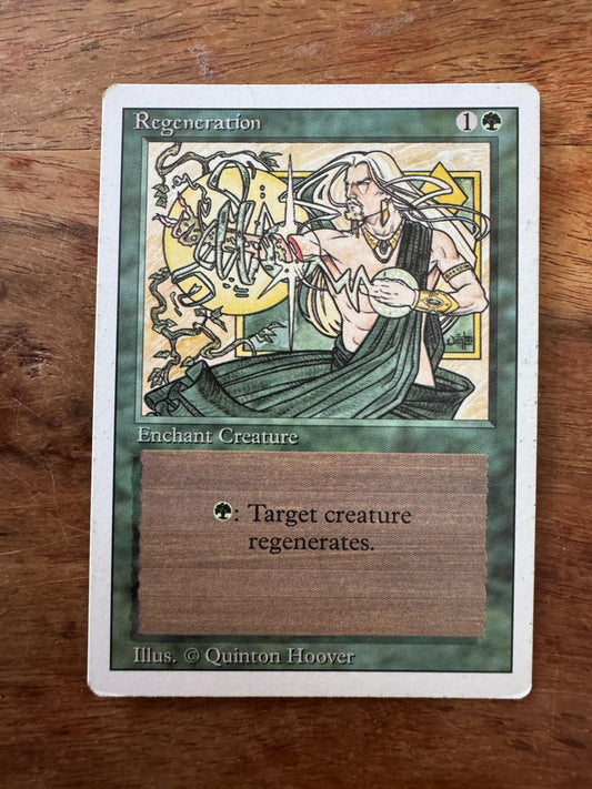 Magic The Gathering Regeneration 3rd