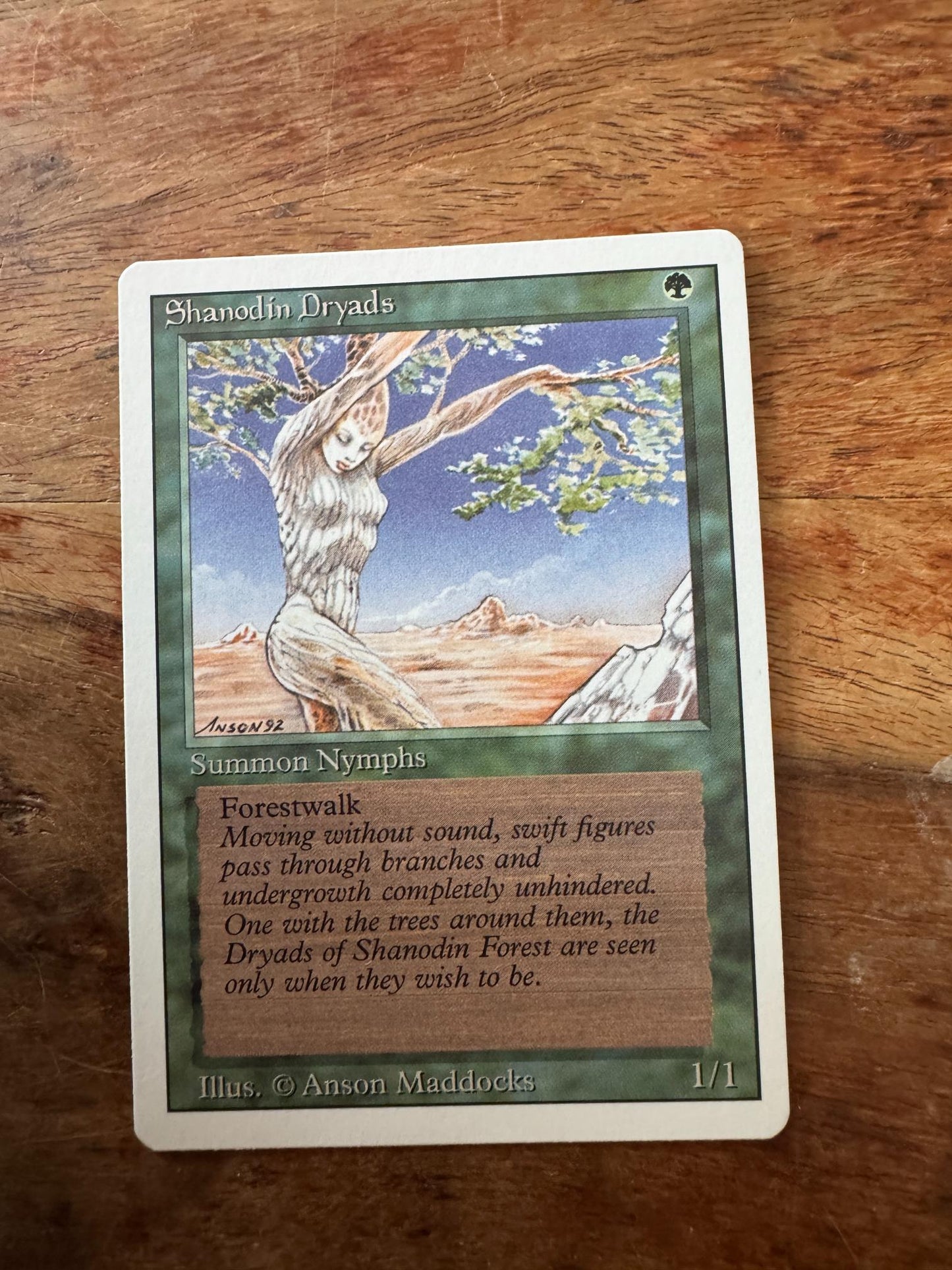 Magic The Gathering Shanodin Dryads 3rd