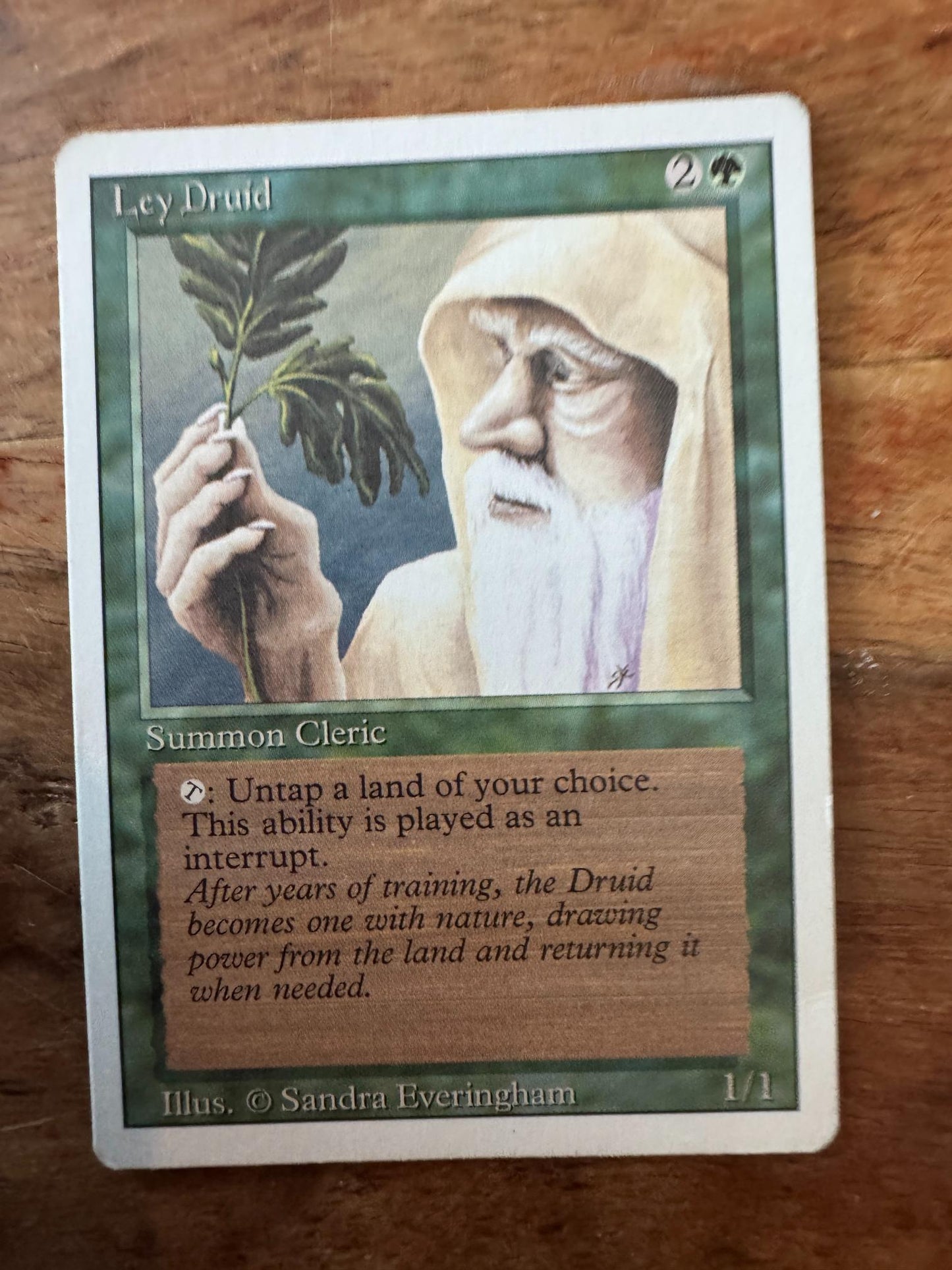 Magic The Gathering Ley Druid 3rd