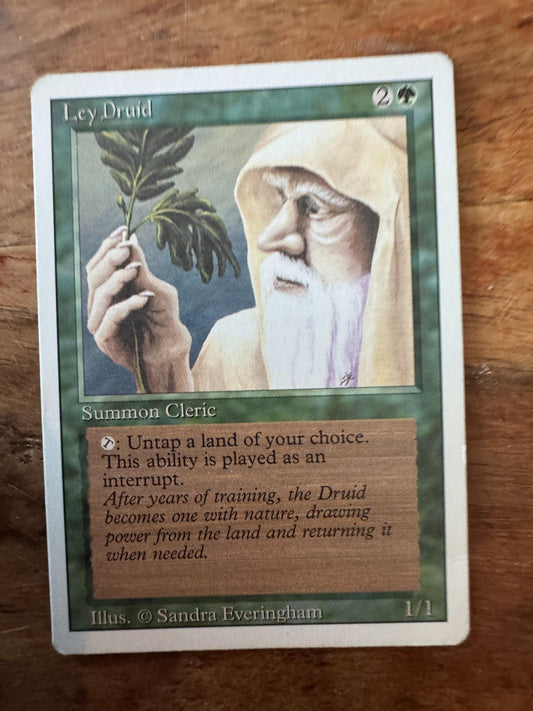 Magic The Gathering Ley Druid 3rd