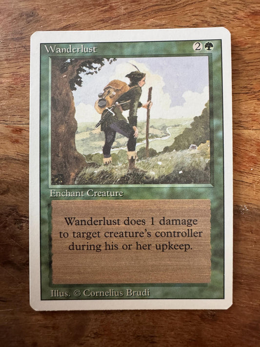 Magic The Gathering Wanderlust 3rd