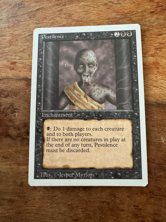 Magic The Gathering Pestilence 3rd
