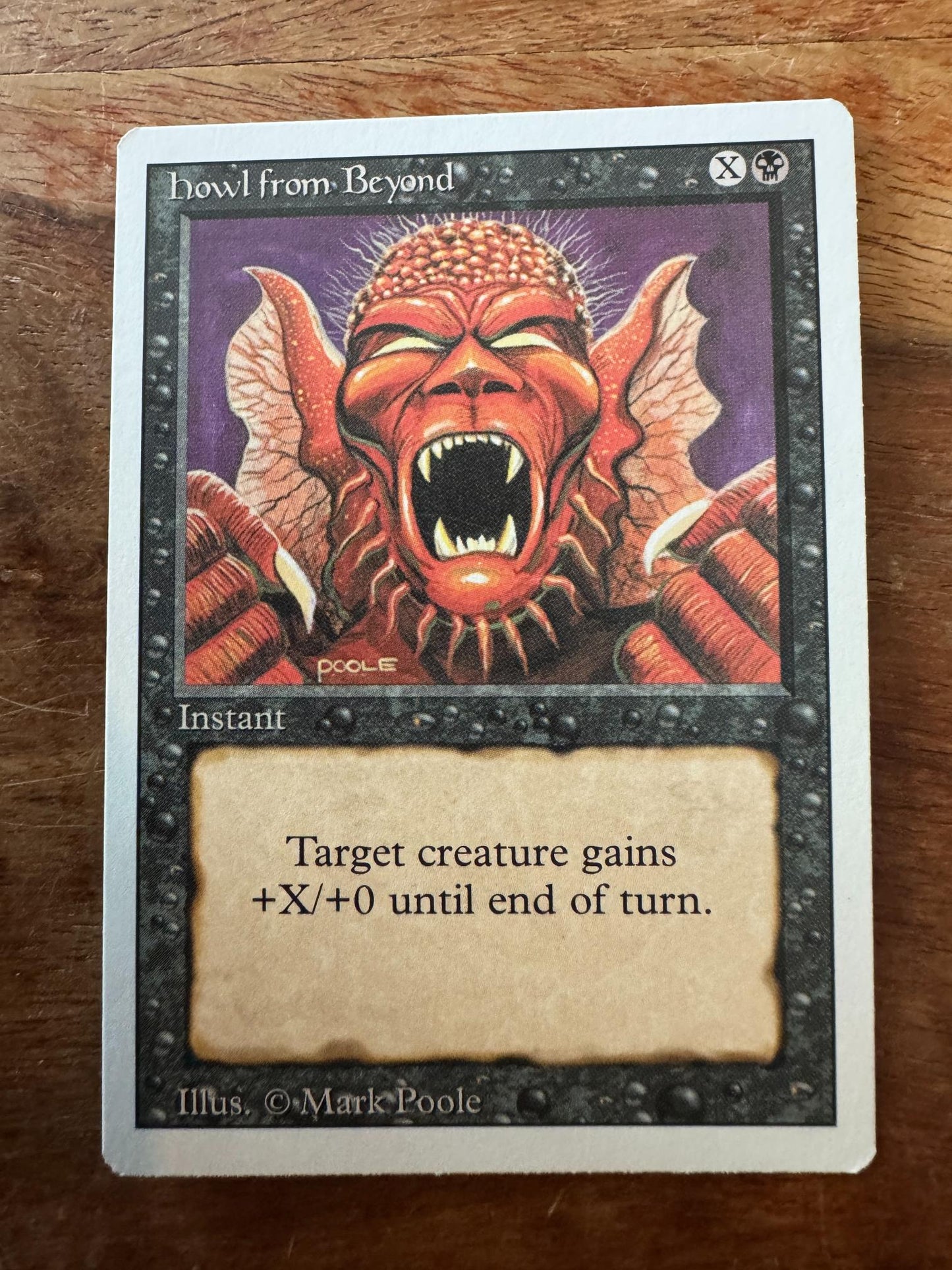 Magic The Gathering Howl from Beyond 3rd