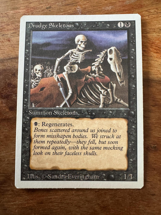 Magic The Gathering Drudge Skeletons 3rd