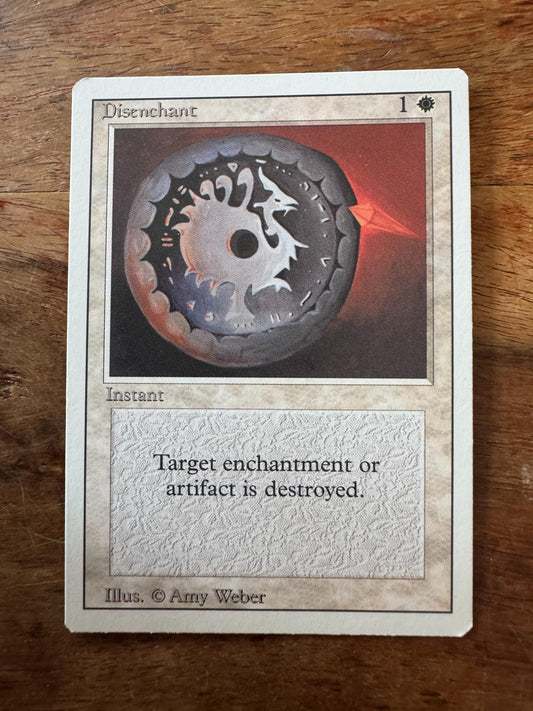 Magic The Gathering Disenchant 3rd