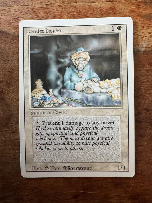Magic The Gathering Samite Healer 3rd