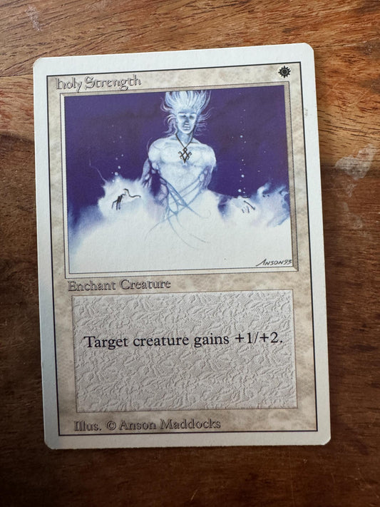 Magic The Gathering Holy Strength 3rd