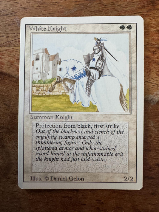 Magic The Gathering White Knight 3rd