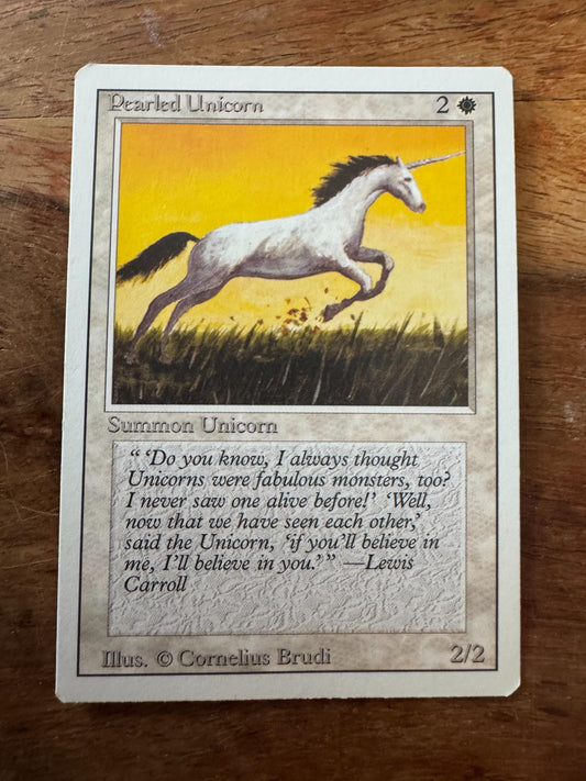 Magic The Gathering Pearled Unicorn 3rd