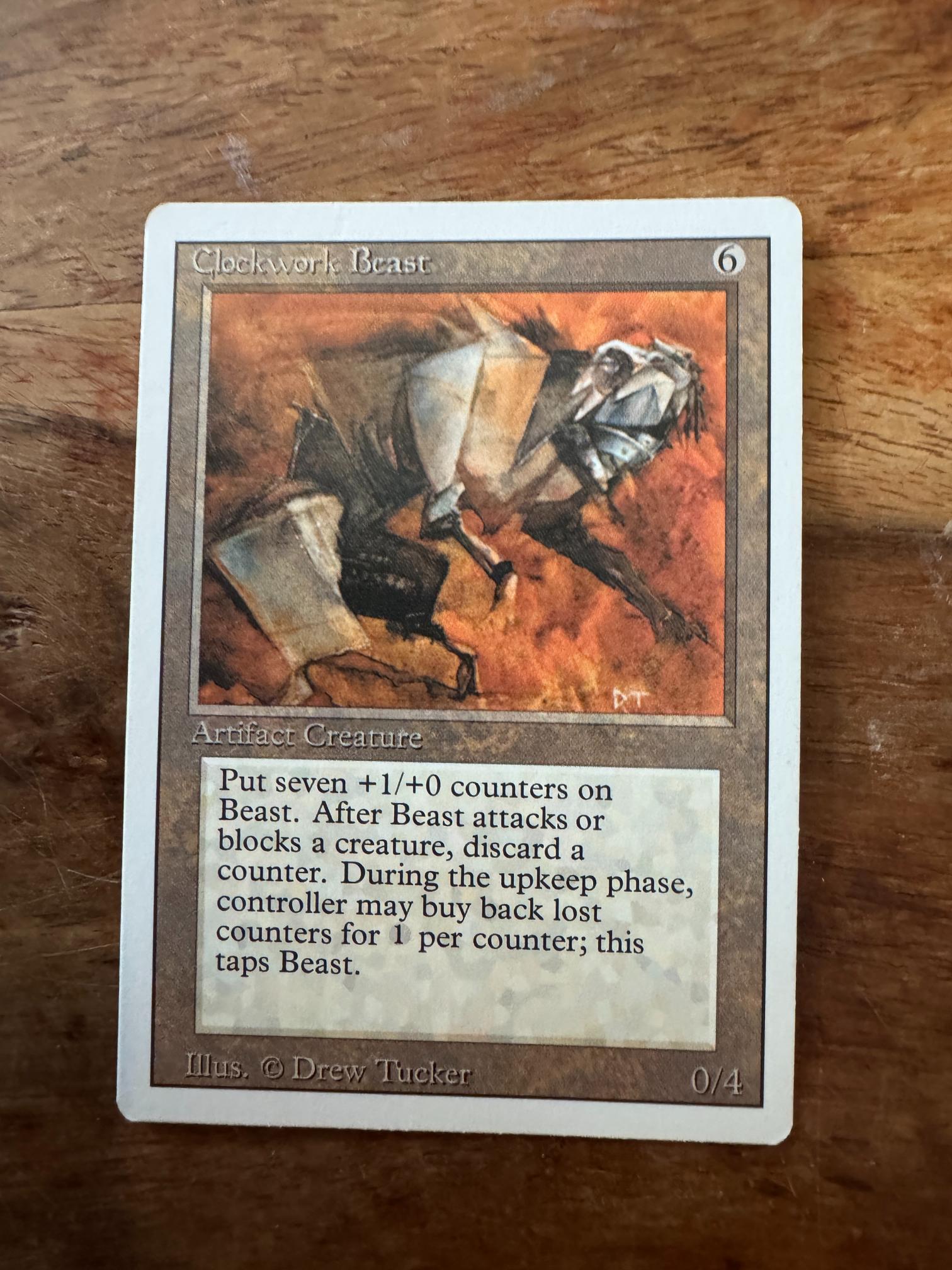 Magic The Gathering Clockwork Beast 3rd - AllRoleplaying.com