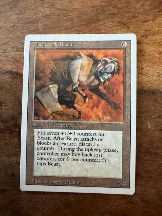 Magic The Gathering Clockwork Beast 3rd - AllRoleplaying.com