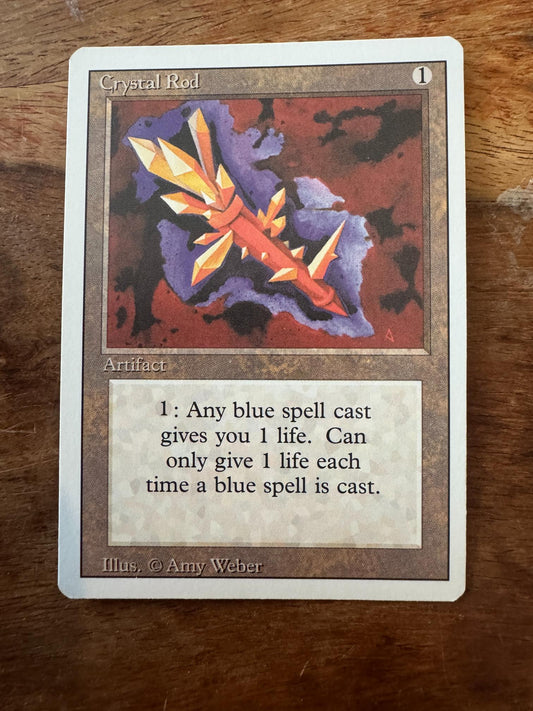 Magic The Gathering Crystal Rod 3rd - AllRoleplaying.com